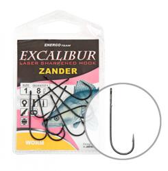 Excalibur Carlige Excalibur Zander Worm Nr 4/0 (5buc/plic)