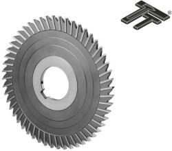 ALFRA Freza disc, ingusta, 3 taisuri, dinti drepti, HSS Co5 DIN 1834 B, dinti desi, Tip N (Marime: Ø63 x 3, z32) (Z7372-24)