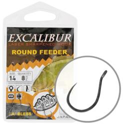 Excalibur Carlige Excalibur Round Feeder Barbless 18
