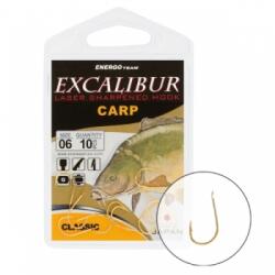 Excalibur Carlige Excalibur Carp Classic Gold Nr 2 (8buc/pli