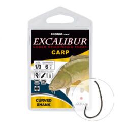 Excalibur Carlige Excalibur Carp Curved Shank Bn Nr 1 (8buc/