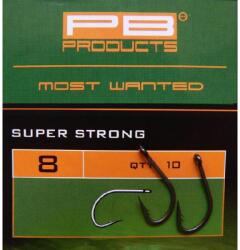 PB Products Carlig Super Strong Hook nr. 8 - 10 buc/plic