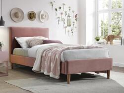  ACOMA VELVET kárpitozott ágy 90 x 200 cm rózsaszín