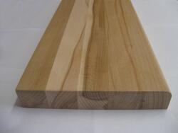 Mátraparkett Bükk lépcsőlap 28 cm x 3 cm x 140 cm felületkezelve selyemfényű lakkal