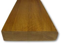 Mátraparkett Tölgy lépcsőlap 28 cm x 3 cm x 130 cm tölgy színre pácolva
