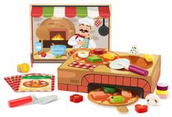 Woodyland Carlo pizzériája - pizzakészítő játék (102191936)