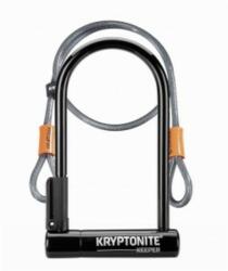 Kryptonite Keeper Std Kulcsos U-lakat + Hurokkábel