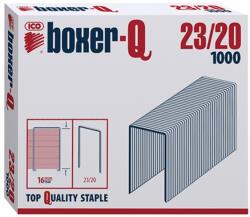 BOXER Tűzőkapocs BOXER-Q 23/20 1000 db/dob - papiriroszerplaza