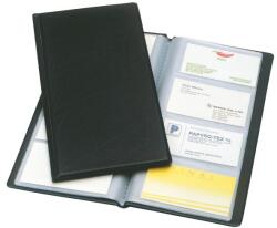 ESSELTE Névjegytartó ESSELTE Standard pvc borítású karton 128 db-os fekete - papiriroszerplaza