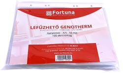 Fortuna Lefűzhető genotherm FORTUNA A/5 50 mikron narancsos 100 db/csomag - papiriroszerplaza
