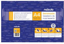 NEBULO Füzetborító NEBULO A/4 öntapadós sima 10 db/csomag