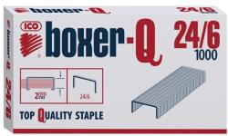 BOXER Tűzőkapocs BOXER-Q 24/6 1000 db/dob - papiriroszerplaza