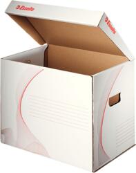 ESSELTE Archiváló konténer ESSELTE Standard karton felfelé nyíló fehér 398x302x280mm - papiriroszerplaza