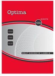 OPTIMA Etikett OPTIMA 32121 25, 4x10mm 18900 címke/doboz 100 ív/doboz - papiriroszerplaza