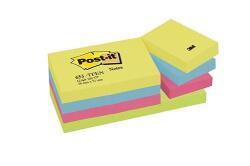Post-it Öntapadós jegyzet 3M Post-it 38x51mm energikus színek 12x100 lap/csomag - papiriroszerplaza