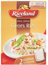 Riceland Főzőtasakos rizs RICELAND Gyors 2x125g - papiriroszerplaza