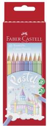 Faber-Castell Színes ceruza FABER-CASTELL Pasztell hatszögletű 10 db/készlet - papiriroszerplaza