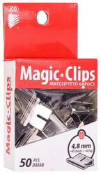 ICO Iratcsíptető kapocs ICO Magic Clips 4, 8mm 50 db/csomag - papiriroszerplaza