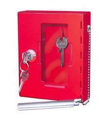 WEDO Kulcsszekrény vészkulcs tartó WEDO 12x4x15cm piros