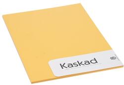 KASKAD Dekorációs karton KASKAD A/4 2 oldalas 225 gr napsárga 58 20 ív/csomag - papiriroszerplaza