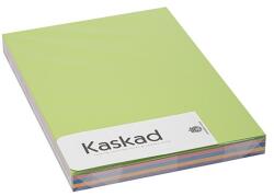 KASKAD Dekorációs karton KASKAD A/4 160 gr intenzív vegyes színek 5x25 ív/csomag - papiriroszerplaza