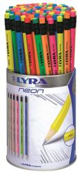 LYRA Grafitceruza LYRA Neon HB hengeres radíros fémhengerben 96 db-os - papiriroszerplaza