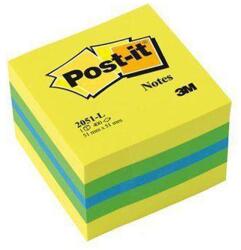 Post-it Öntapadós jegyzet 3M Post-it LP2051L 51x51mm mini kocka lime 400 lap - papiriroszerplaza