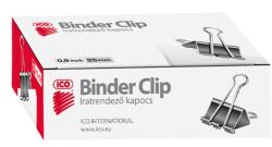 ICO Binder csipesz 25mm 12 db/doboz - papiriroszerplaza