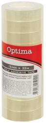 OPTIMA Ragasztószalag OPTIMA víztiszta 15mmx33m átlátszó 10 db/csomag - papiriroszerplaza