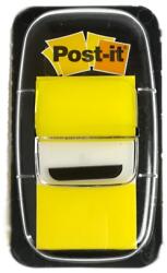 Post-it Oldaljelölő 3M Post-it 680-5 műanyag 25x43mm sárga - papiriroszerplaza