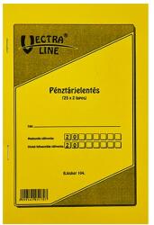 Vectra-line Nyomtatvány pénztárjelentés VECTRA-LINE A/5 25x2 lapos