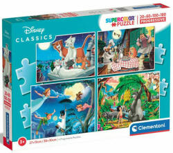 Clementoni SuperColor - Disney klasszikusok 4 az 1-ben (21414)