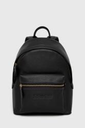 Coach bőr hátizsák Charter Backpack 24 fekete, női, kis, sima, - fekete Univerzális méret