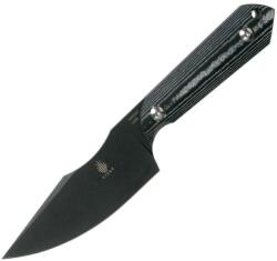 KIZER Harpoon Fixed Blade Knife Black Micarta 1040 (1040)