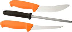 MORAKNIV Hunting Set - Orange (2 Knives + Sharpening Steel) 12098 (12098)