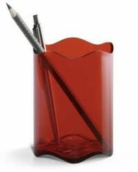 Durable írószertartó durable trend, áttetsző piros (1701235003) - pepita