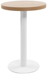 vidaXL Masă de bistro, maro deschis, 50 cm, MDF (286417)