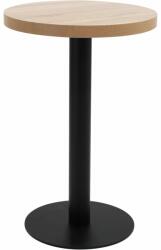 vidaXL Masă de bistro, maro deschis, 50 cm, MDF (286418)