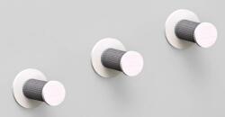 TRIXIE Kaparófa Fali Szett, 3 részes, 3 × o 18 × 22 cm, Fehér/Szürke (49962)