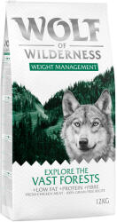 Wolf of Wilderness 12kg Wolf of Wilderness "Explore The Vast Forests" - Weight Management száraz kutyatáp