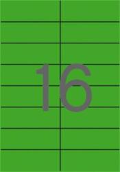 APLI Etikett, 105x37 mm, színes, APLI, zöld 1600 etikett/csomag (LCA12979) (12979)