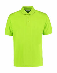 Kustom Kit Férfi rövid ujjú galléros póló Kustom Kit Men's Classic Fit Polo Superwash 60º M, Lime zöld