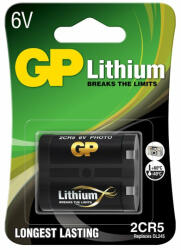 GP Batteries Baterii litiu GP Lithium 2CR5, 6V, blister 1 buc (GPPCL2CR5005)