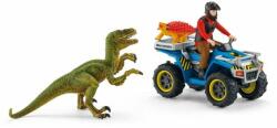 Schleich Evadează din Velociraptor pe un ATV (OLP102641466)
