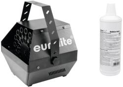Eurolite Set B-100 Bubble machine black DMX + bubble fluid 1l - dj-sound-light