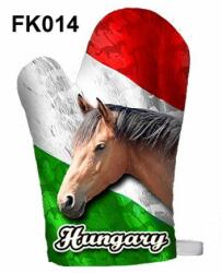 Barna ló Hungary 014 - Tréfás Edényfogó kesztyű