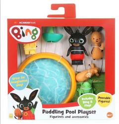  Bing játékszett figurákkal: Bing és Flop medencével (BING3681)