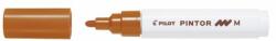 Pilot Marker cu vopsea Pilot Pintor M diverse culori 1.4 mm varf rotund maro (PSW-PT-MBN)