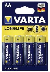 VARTA Elem AA ceruza LR06 Longlife 4 db/csomag, Varta (20356)
