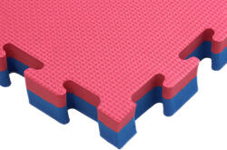 Aktivsport Puzzle tatami szőnyeg Aktivsport 100x100x3 cm piros-kék (1590) - s1sport